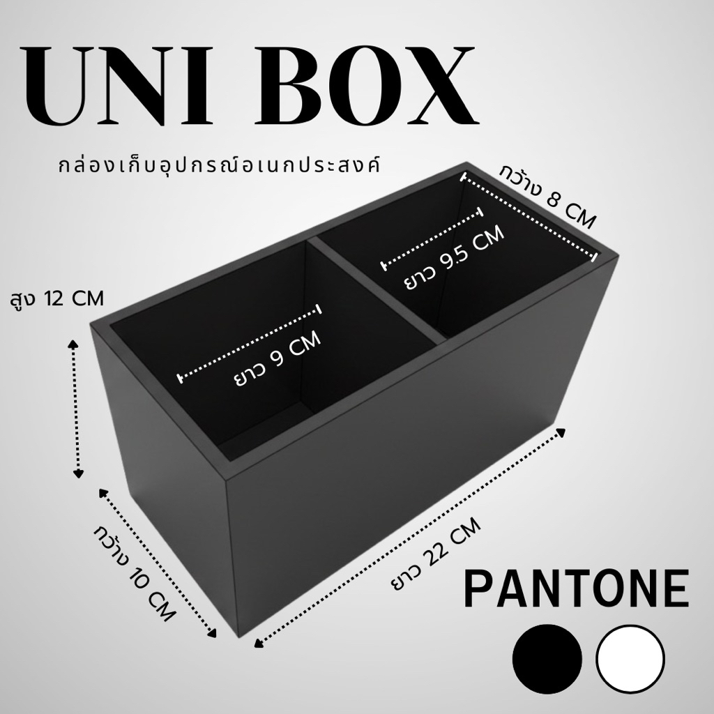 กล่องเก็บ อุปกรณ์ อเนกประสงค์ 22x10x12