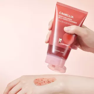 ROUND LAB - Camellia Deep Collagen Jelly Mask Cleanser (150ml) ราวด์แล็บ คาเมลเลีย ดีพ คอลลาเจน เจลลี่ มาสก์ คลีนเซอร์
