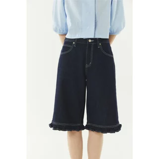 TGDA.CO - กางเกงขาสามส่วน Body Girl รุ่น Zoe Ruffled Jorts (พร้อมส่ง)