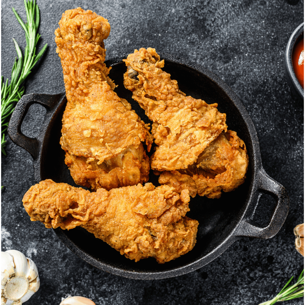 น่องไก่ทอดกรอบอร่อย 1 kg / 9 น่อง ตราไก่ปันสุข feelน่องkfc **อุ่นทอดก่อนทาน ไก่กรอบ ไก่ทอด น่องไก่ ไ