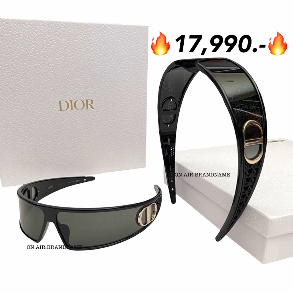 New dior sunglasses headband แว่นกันแดด เป็นที่คาดผมได้ด้วย ดีมากๆ VeryDior M1U