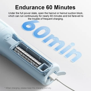 Xiaomi Mijia Hair Clipper ปัตตาเลี่ยนเด็ก เครื่องตัดผมไฟฟ้าสำหรับผู้ชาย ชาร์จไฟได้ กันน้ำ IPX7