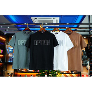 เสื้อOption Blog Logo V.3 🩶🤍🤎🖤 เข้าเพิ่มแล้ว