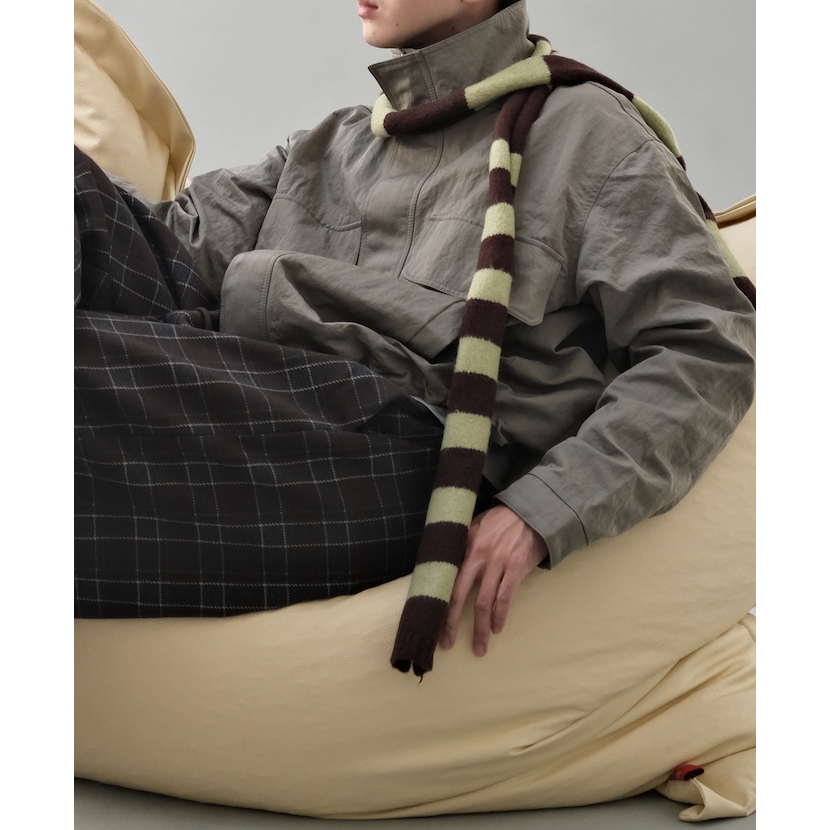 LEELA-ผ้าพันคอไหมพรม