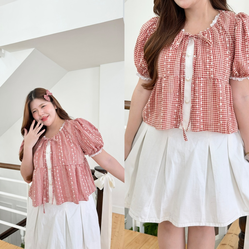 Naughty santy scotch🧑🏻‍🎄❤️”เสื้อที่สาวอวบต้องมีแมชง่าย น่ารักมากกก“