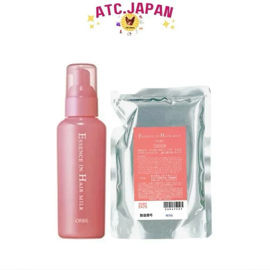 Orbis Essence In Hair Milk (140g)/Refill (140g)