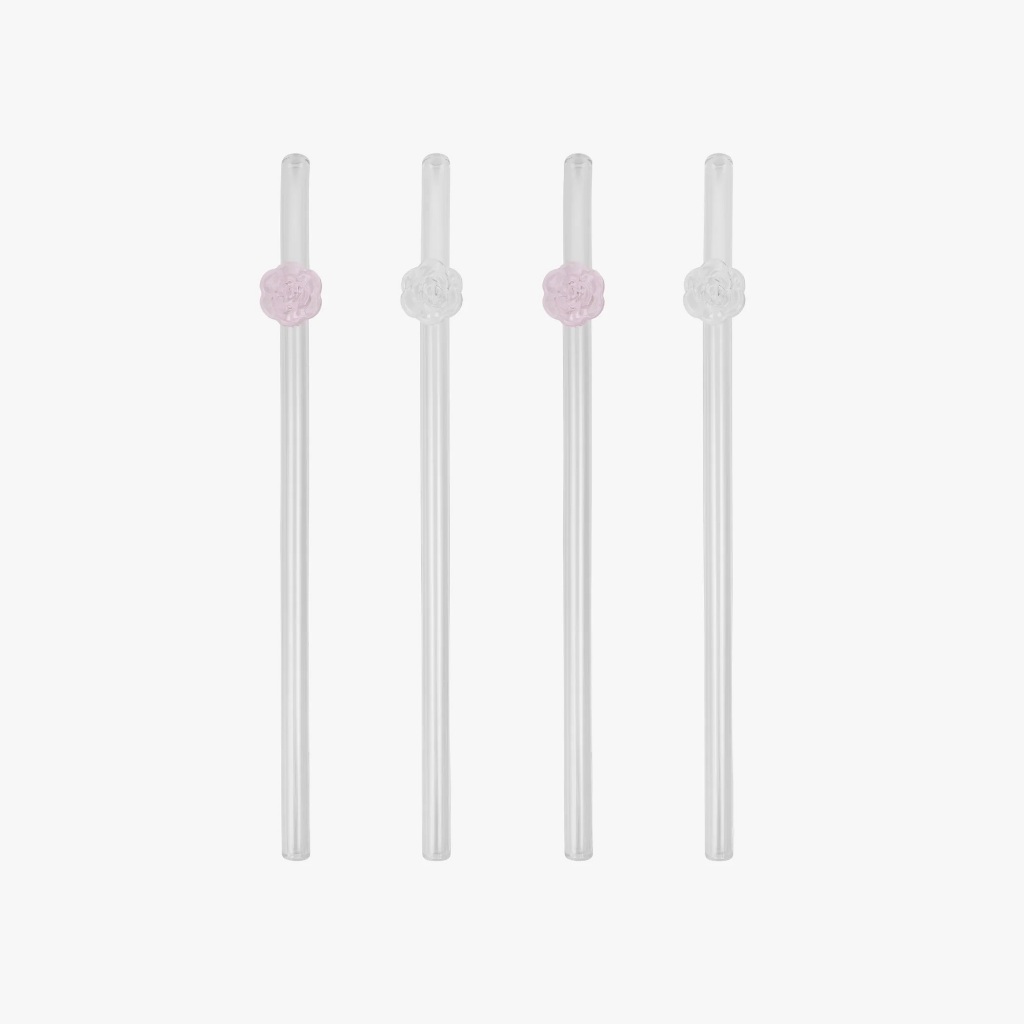 LEPELCLUB rose straws