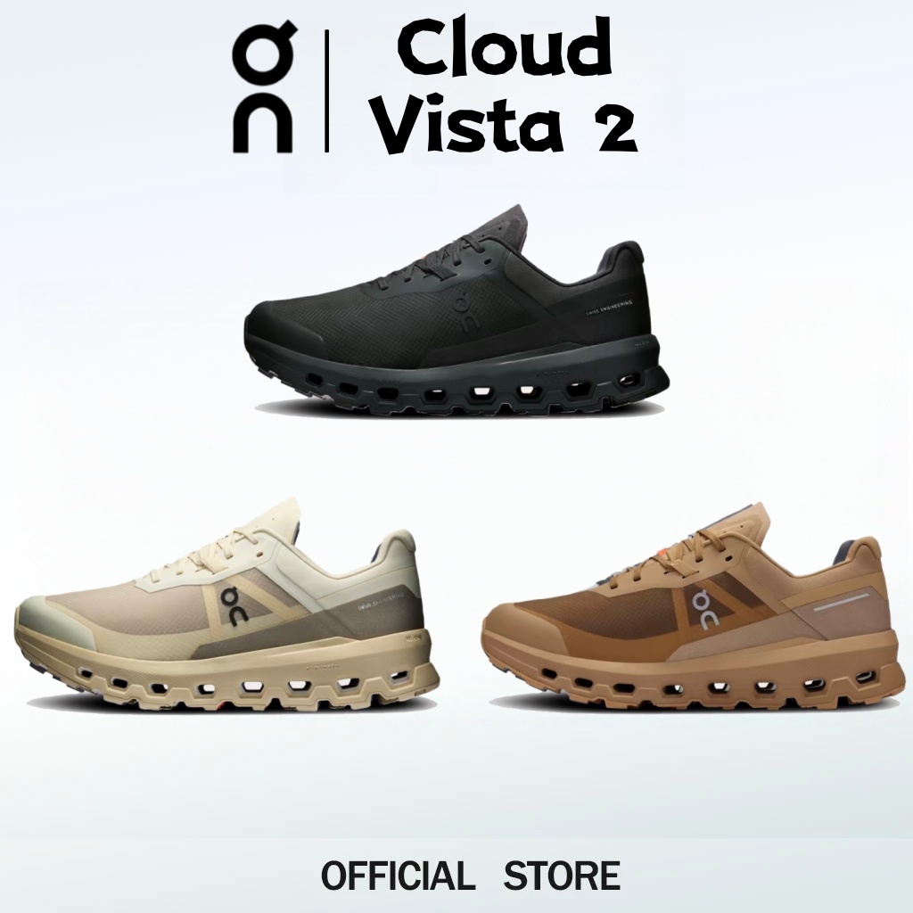 🚛จัดส่งฟรี🚛[On Running] Cloudvista 2 ⭐Sneaker Running Shoes Unisex รองเท้าวิ่ง Women's sneaker & Men