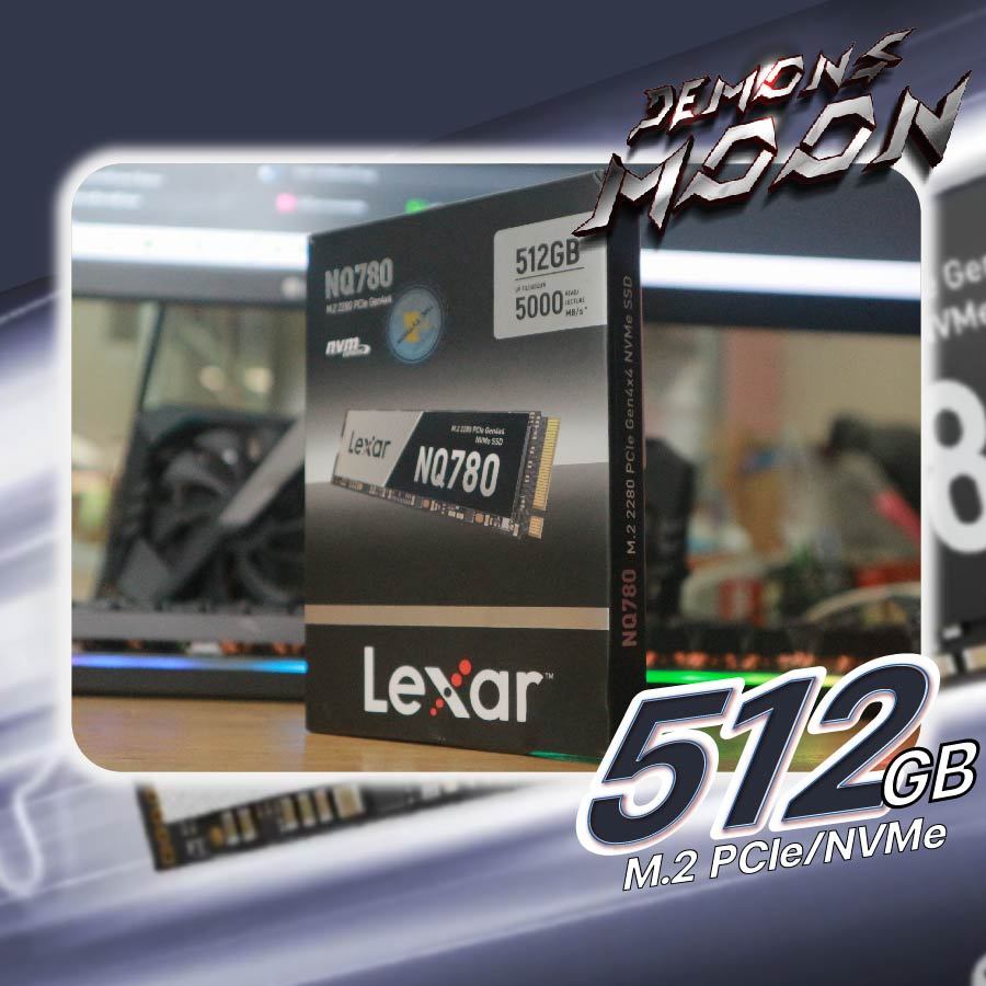 M.2 512GB (เอสเอสดี) มือสอง Lexar NQ780 M.2 2280 PCIe Gen 4x4 + ประกัน I HAVE 5ปี