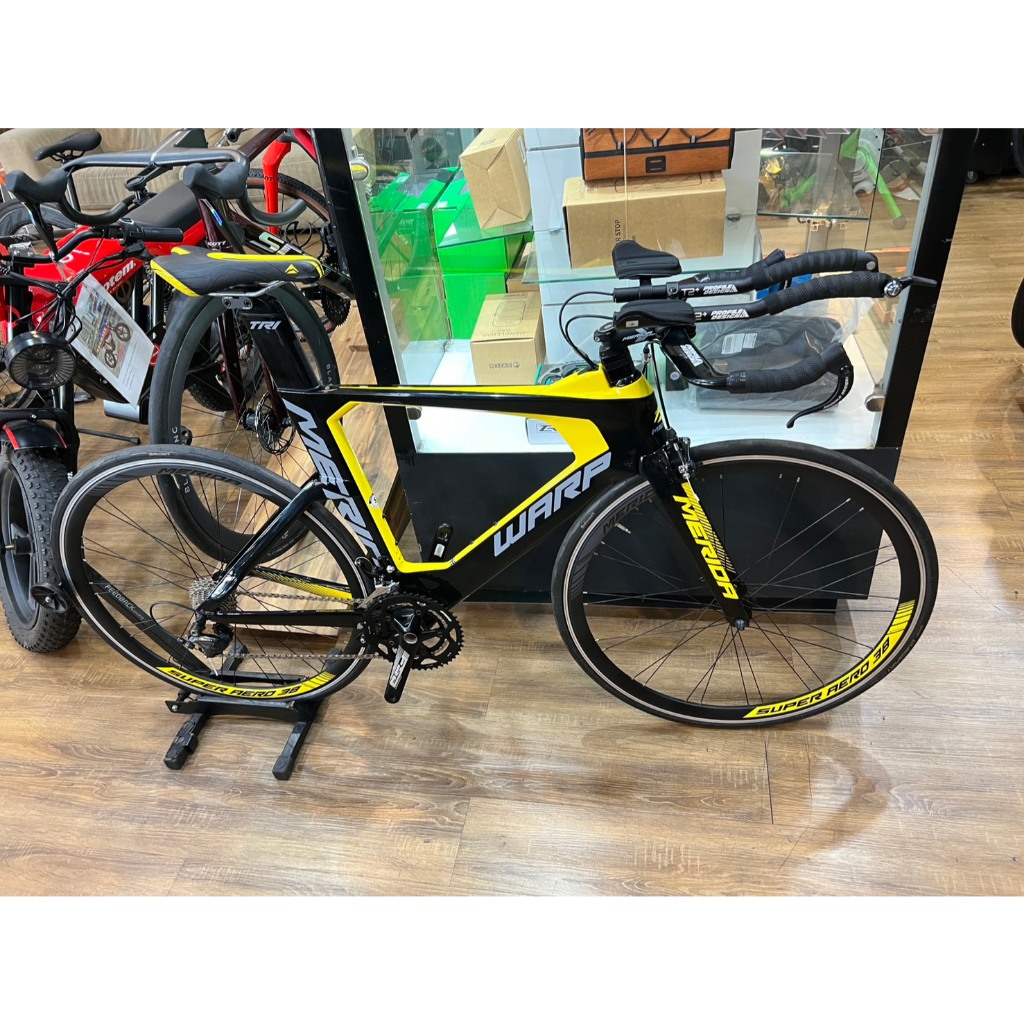 จักรยาน TT TIMETIAL MERIDA WARP TRI 3000 105 11sp size 51 cm