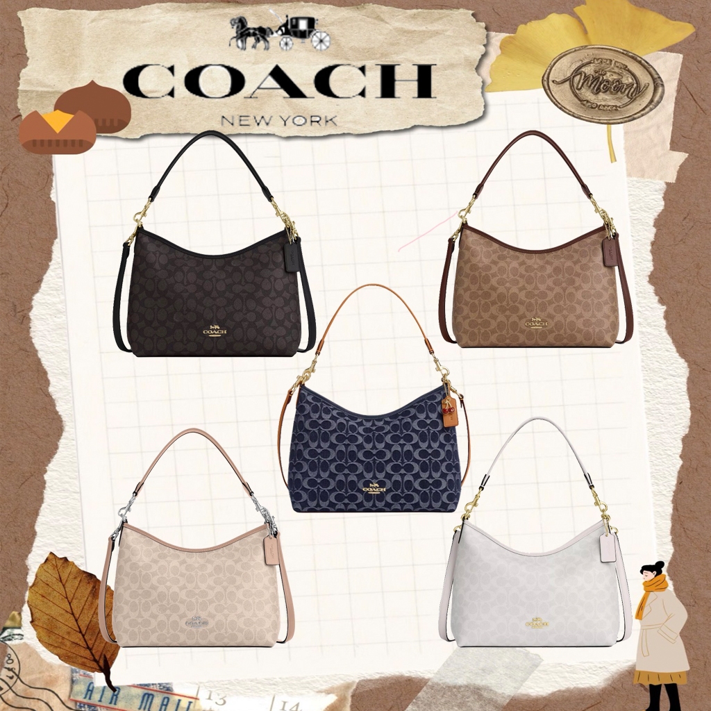 รับประกันสินค้าแท้ 100 % COACH Laurel 31 CV975-IMXAQ/CV975-IMXHE/CY702-IMXIA/CV975-SVPWH/CV975-IMXU5