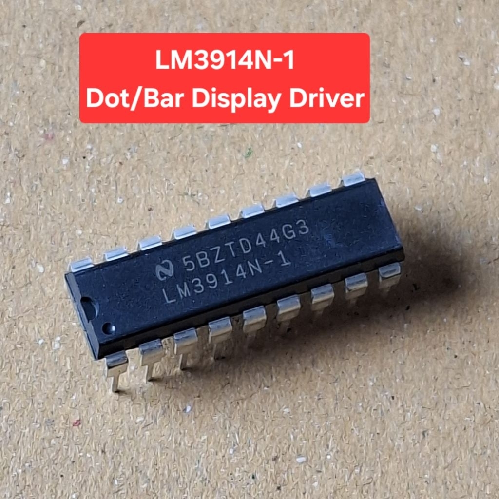 LM3914N-1 Dot/Bar Display Driver