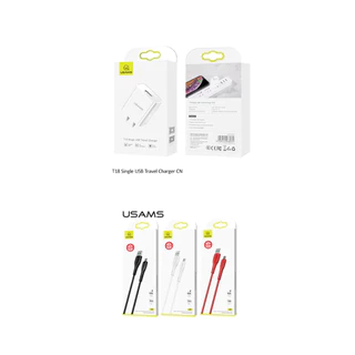 USAMS Fast Charging Ports Easy to Travel หัวชาร์จ 2.1A อแดปเตอร์ของแท้