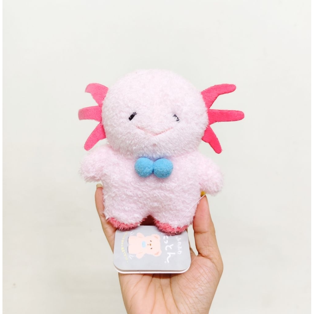 ตุ๊กตาสัตว์น้ำ Sunlemon Japanese Small Axolotl Plush Soft Toy Stuffed Animal