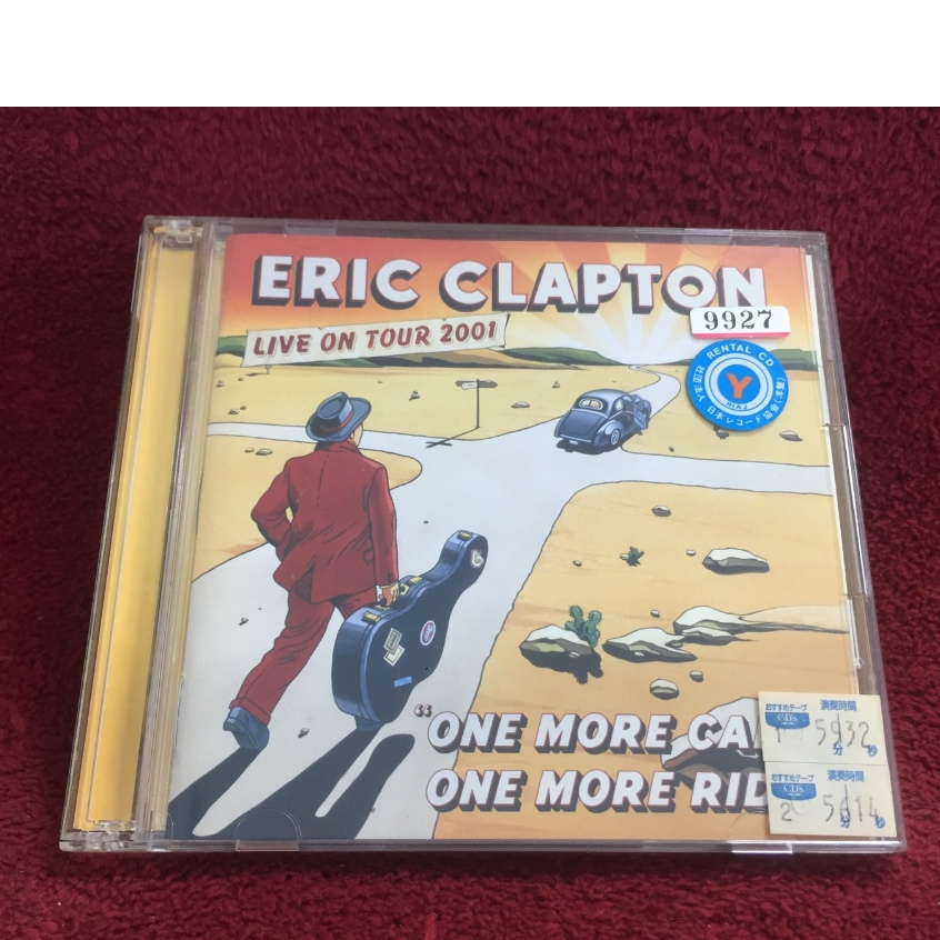 2CD Eric Clapton – One More Car, One More Rider สภาพตามปก CA37-19