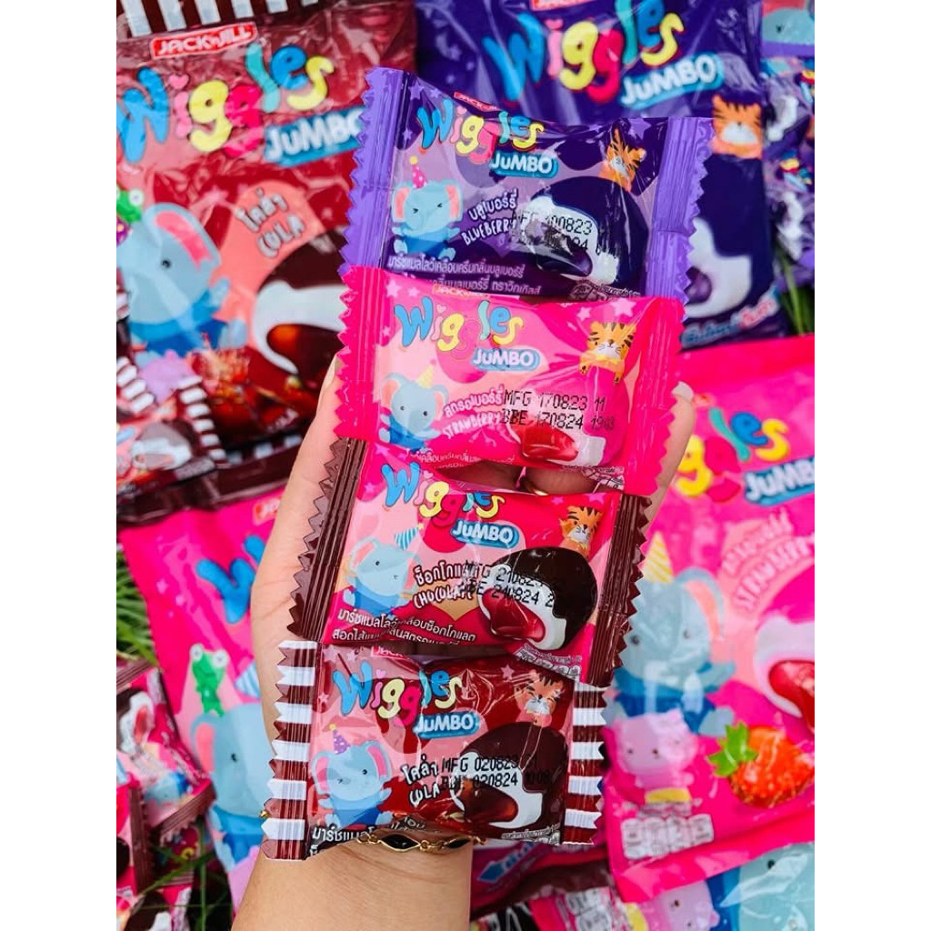 Wiggles วิกเกิ้ลขนมมาร์ชเมลโล่เคลือบและสอดไส้แยม รูปที่ 7