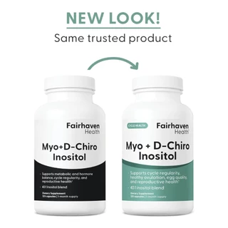 Fairhaven Myo D Chiro Inositol 40:1 บำรุงไข่ ปรับฮอร์โมน ผู้มีบุตรยาก เหมาะกับ PCOS
