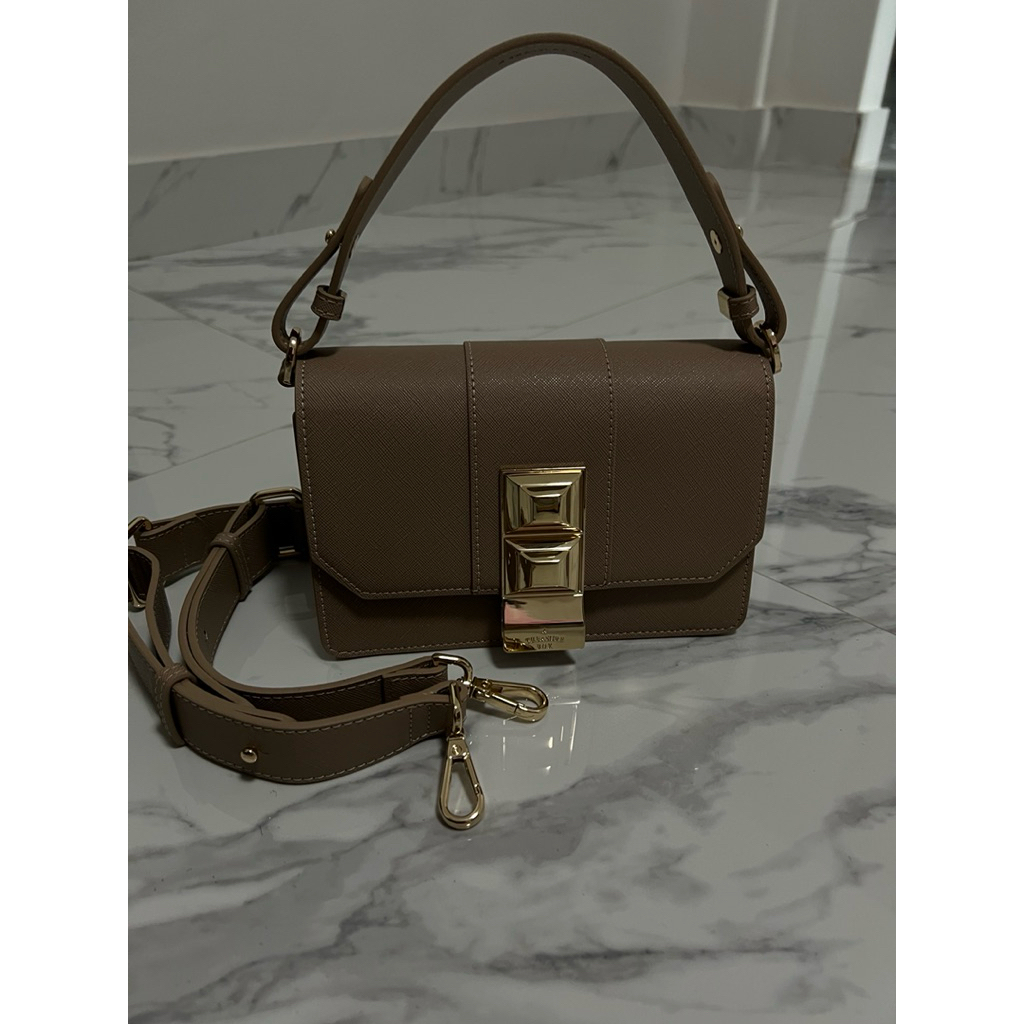 TAUPE LAYER TREASURE BOX - S