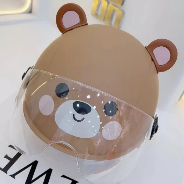 หมวกกันน็อคเด็ก เลนส์ HD กันแดด ลายการ์ตูน thumbnail 7