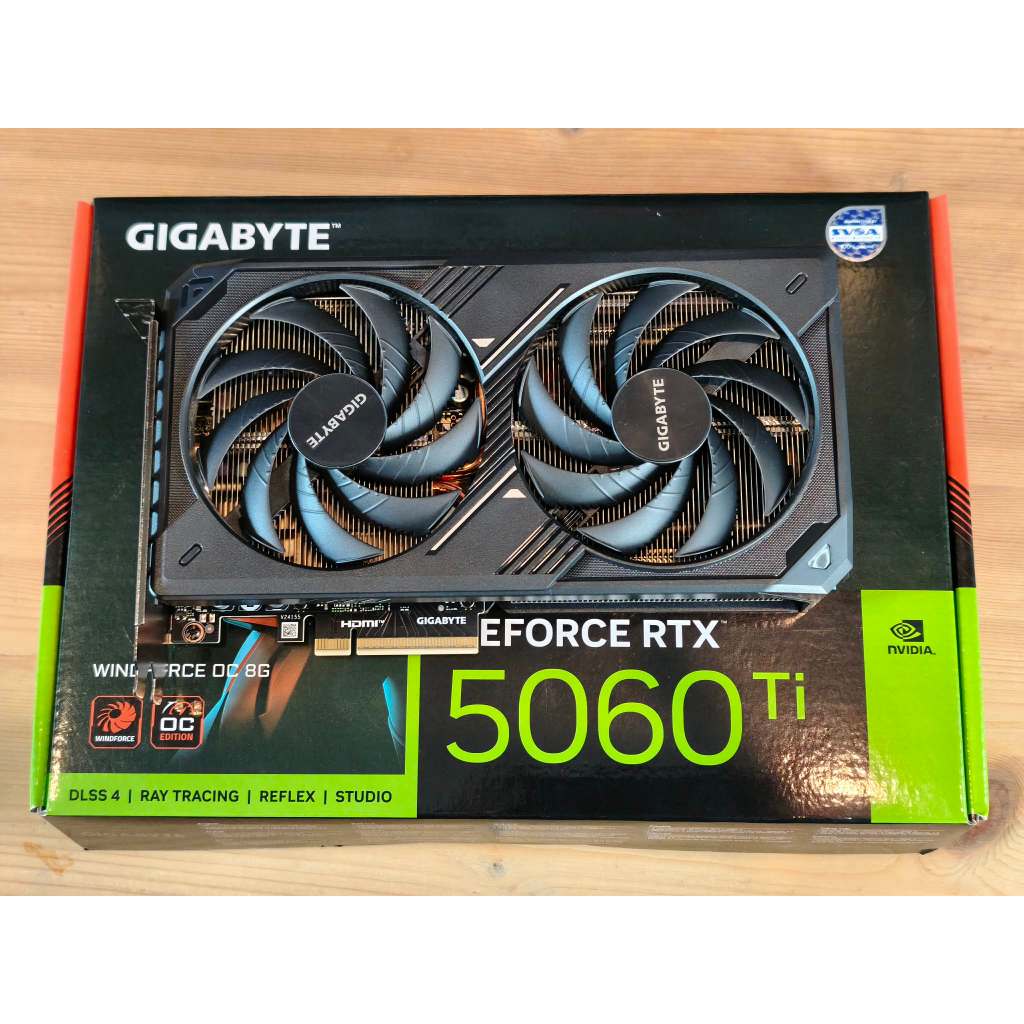 RTX 5060 TI - GIGABYTE WINDFORCE OC 8G - 8GB GDDR7 การ์ดจอมือสอง ประกันศูนย์ไทย ครบกล่อง ใช้งานปกติ