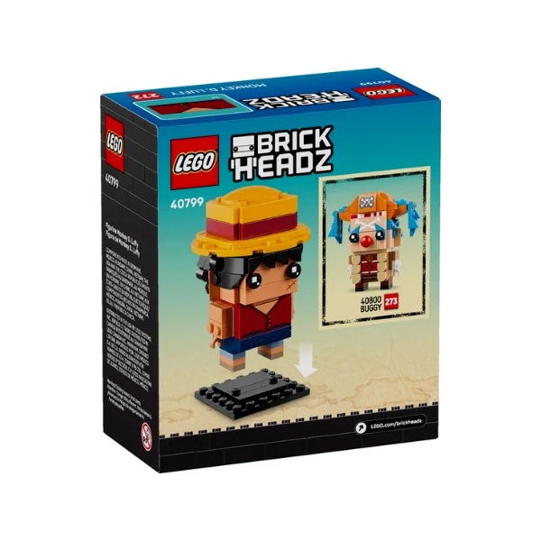 LEGO 40799 Monkey D. Luffy Figure (สินค้าพร้อมส่งจากไทย)