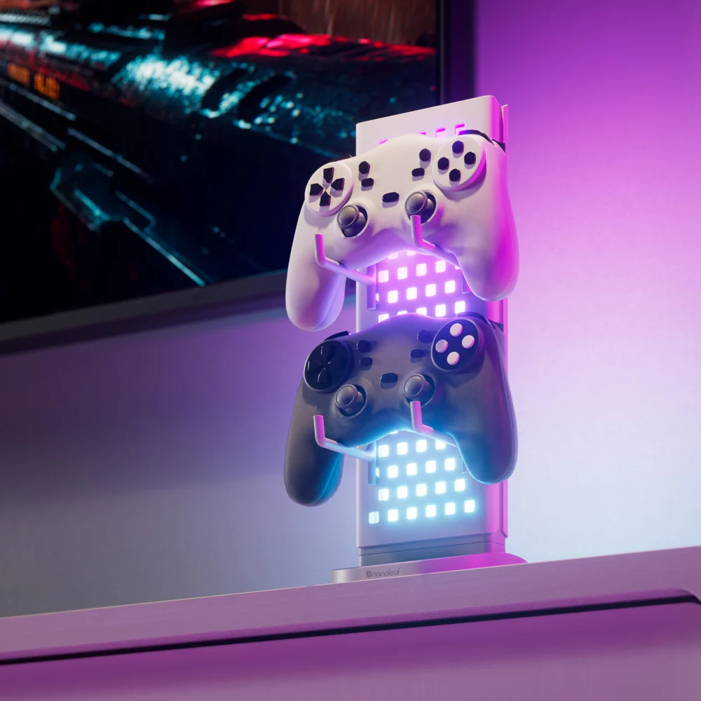 Nanoleaf Pegboard Desk Dock | WHITE