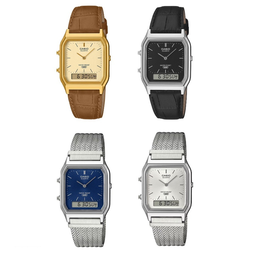 Casio Standard รุ่น AQ-230 AQ-230EGL-9A, AQ-230EL-1A, AQ-230EM-7A, AQ-230EM-2A