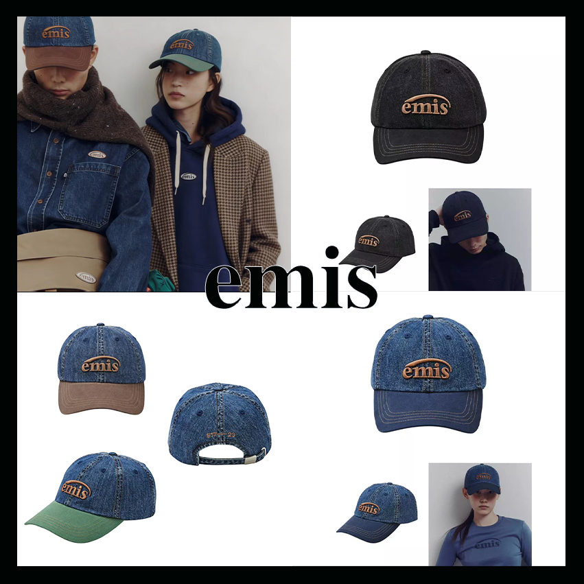 EMIS WAPPEN BALL CAP-BLACK สินค้าแท้/พร้อมส่ง หมวกกันแดดเก๋ๆ พร้อมป้ายแท็ก