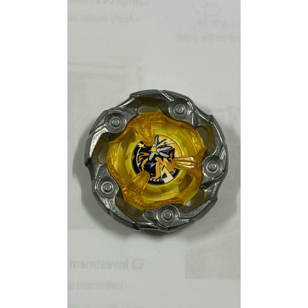 Beyblade X Blade Wizardrod สีเหลือง
