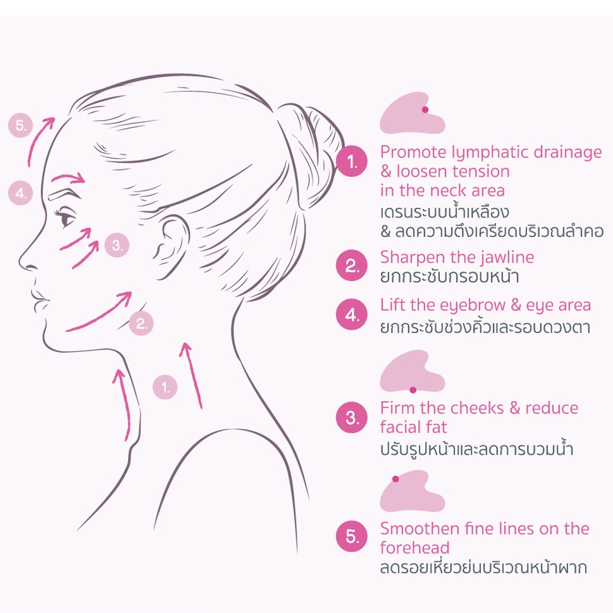 Milky Quartz Gua Sha กัวซา มิลกี้ ควอตซ์ เกรดคัดพิเศษ - รูปที่ 6