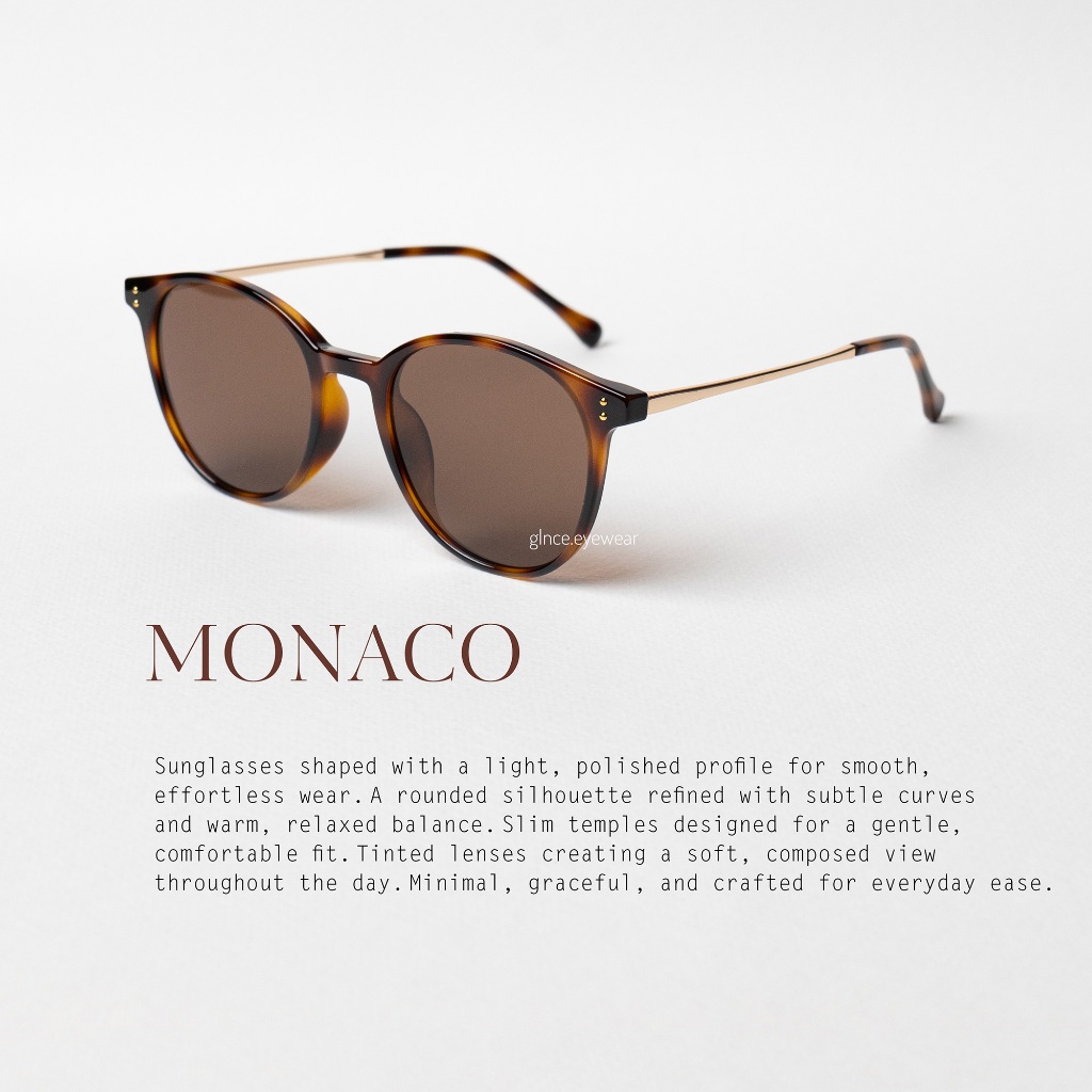 แว่นตากันแดด glnce รุ่น MONACO แว่นกันแดด UV400
