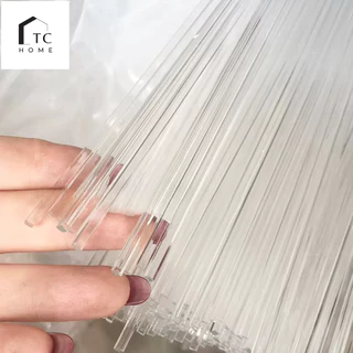 เส้นดามอะคริลิค แบบสี่เหลี่ยม สี่เหลี่ยมเข้ามุม ขนาด 3 - 5 mm (แพ็ค 10-20 เส้น) - DIY435