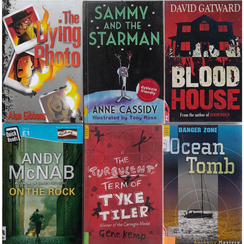 c76 Mysterious Fiction set 7  หนังสือมือสอง ปกอ่อน