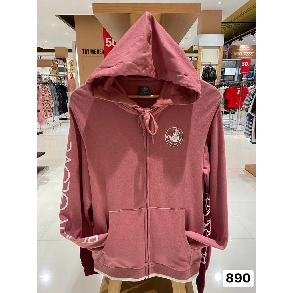BODY GLOVE รวมทุกสีชายหญิง BODY GLOVE ESSENTIAL HOODIE WINTER 2024 - เสื้อฮู้ดดี้แขนยาว Essential รว