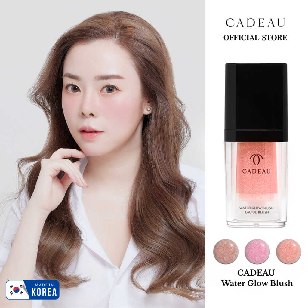 CADEAU Water Glow Blush บลัชคาโด บลัชบำรุงผิว คาโด วอเตอร์ โกลว์ บลัช 15ml