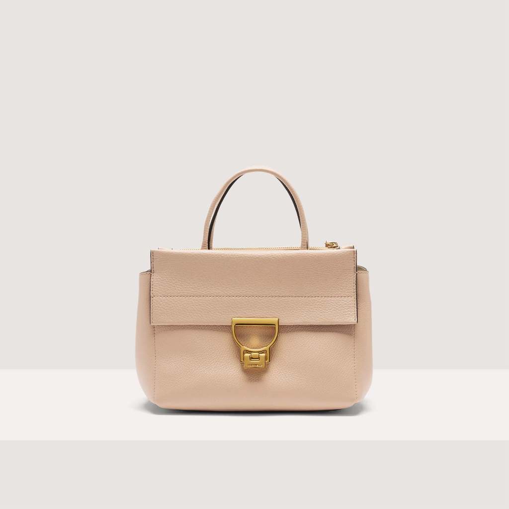 Coccinelle รุ่น Arlettis E1MD5180101N12 กระเป๋าถือผู้หญิง สี ROSETTE ขนาด 24X19X14 cm