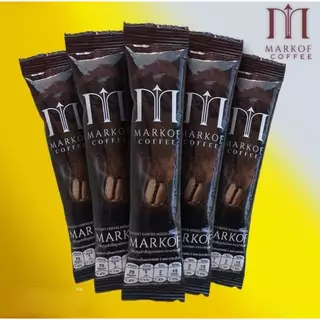 กาแฟมาร์คอฟ Markof Coffee ขนาดบรรจุ 1 กล่อง 10 ซอง