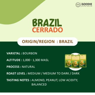 Goodie Coffee Roaster เมล็ดกาแฟ Brazil Cerrado
