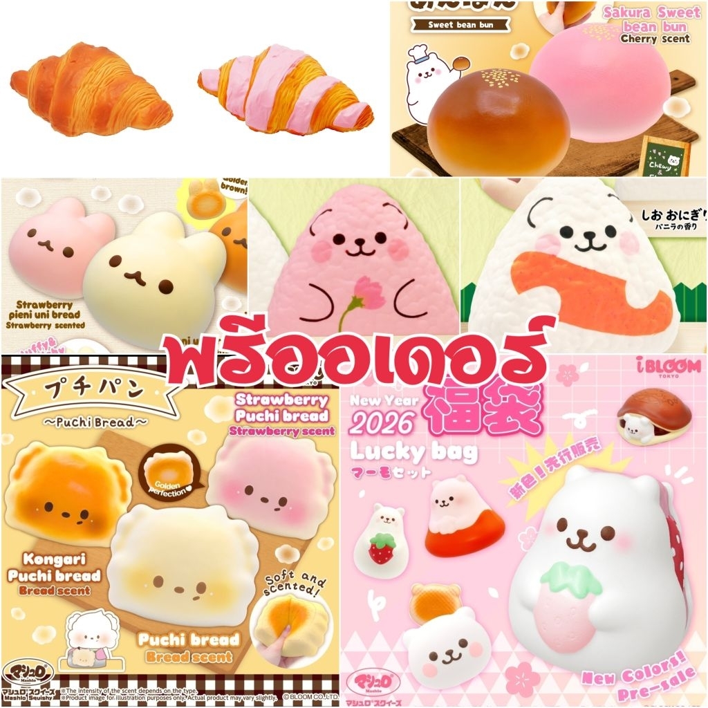 รับพรีเดอร์สกุชชี่ไอบูม #IBloom สกุชชี่มือ 1