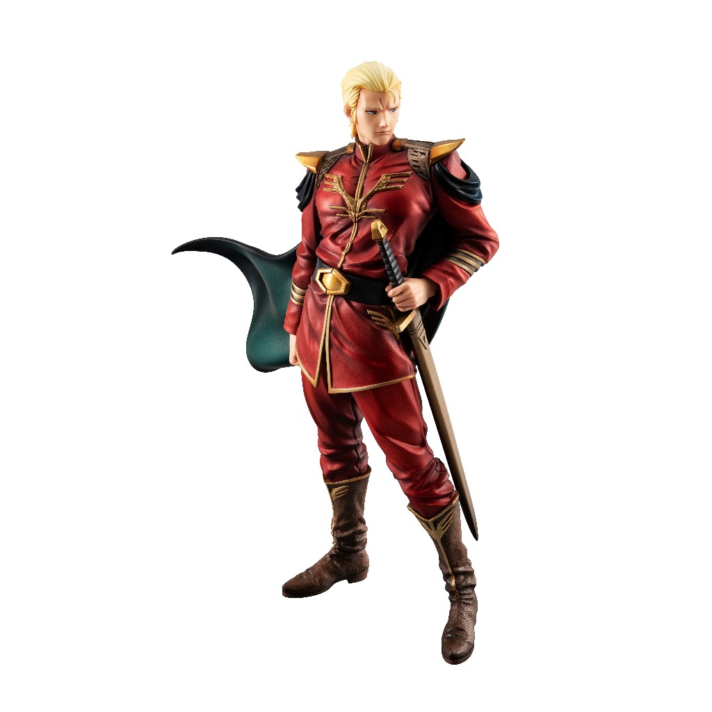 Bandai(บันได) MEGAHOUSE GGG SERIES MOBILE SUIT GUNDAM CHAR S COUNTERATTACK GENERAL CHAR AZNABLE