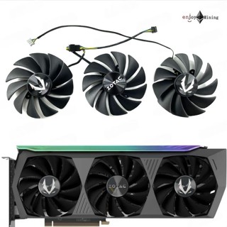 พัดลมการ์ดจอ ZOTAC RTX 3070 Ti 3080 3080 Ti 3090 AMP Graphic…