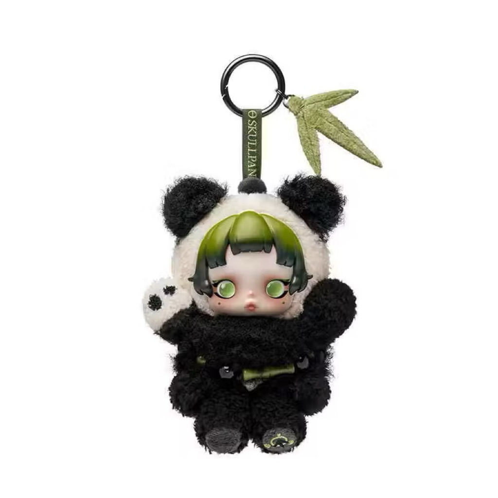 พร้อมส่ง % POP MART SKULLPANDA Lazy Panda Plush Doll Pendant[ของแท้] ราคา ถูกที่สุด ดีลบีเคเค แกลเลอรีภาพที่ 6