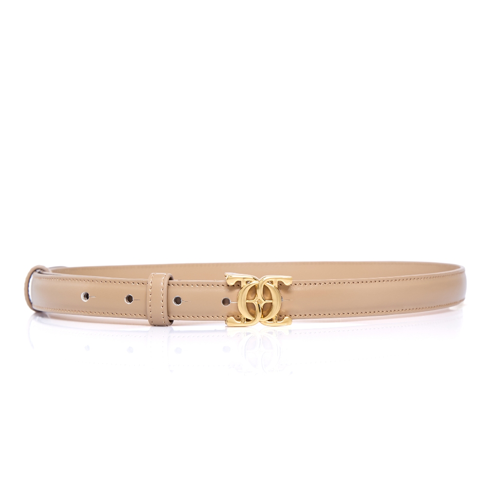 O&B เข็มขัดหนังวัวแท้ รุ่น CLASSIC BELT IN CREST BROWN-39156SC12722F_H5BRXX