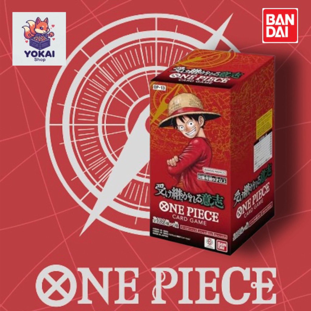 [พร้อมส่งในไทย🇹🇭]  OP13 ยกbox OP-13 One Piece TCG Booster Box การ์ดวันพีช op-13 ของแท้พร้อมส่ง