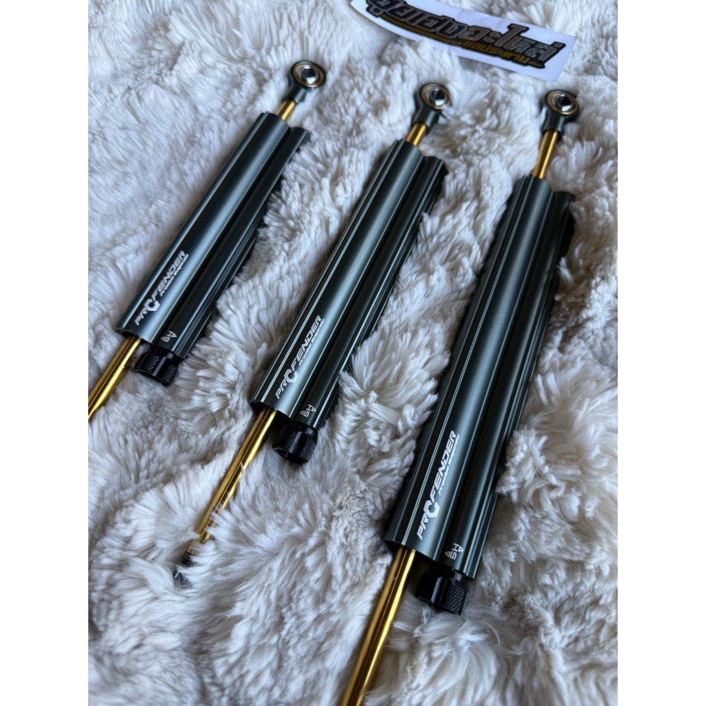 กันสะบัด profender steering damper 68 75 90mm ปรับได้ ลดสั่น อะไหล่แต่ง รถมอเตอร์ไซค์ พร้อมส่ง