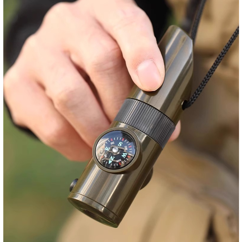 นกหวีดฉุกเฉินเอาชีวิตรอด 7-in-1 | Emergency Survival Whistle - รูปที่ 6