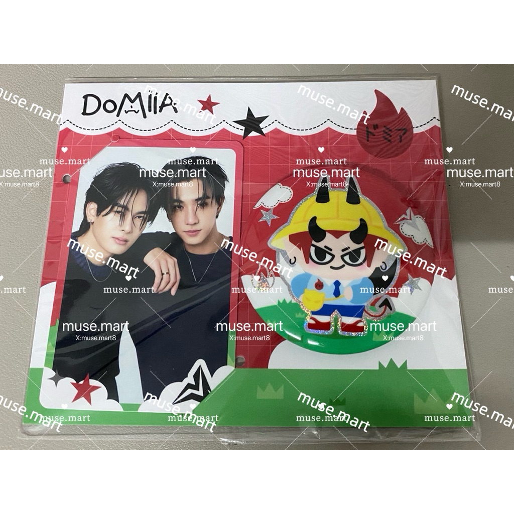(พร้อมส่ง) DOMIIA HOLOGRAM PIN