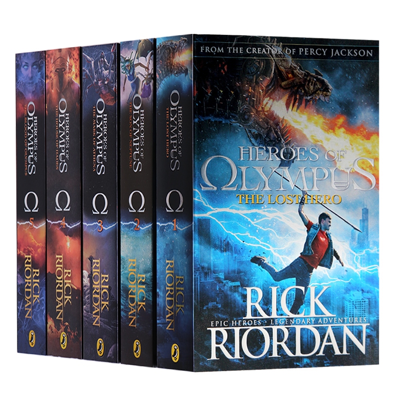 English Heroes of Olympus: Percy Jackson 2  Olympus Heroes Series Youth Fantasy Adventure Novels