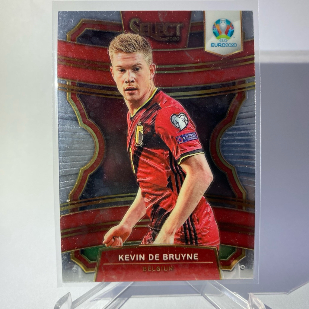 การ์ดนักกีฬาฟุตบอล KEVIN DE BRUYNE, BELGIUM, TERRACE, PANINI SELECT 2020