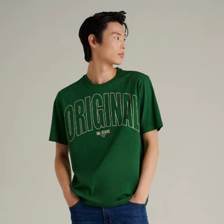 Mc JEANS (แม็คยีนส์) Online Exclusive เสื้อยืดผู้ชาย เสื้อยืดแขนสั้น ทรงเรกูลาร์ มีให้เลือก 5 สี MTTPB23